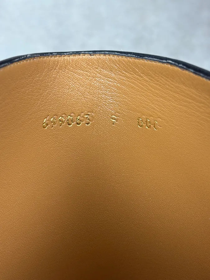 Gucci Brown & White Pony Hair Leather Safari Boots SLgojqa 8