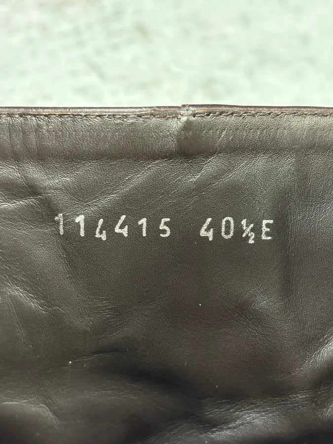 Gucci Brown Ankle Leather Boots JYrWQpT 9