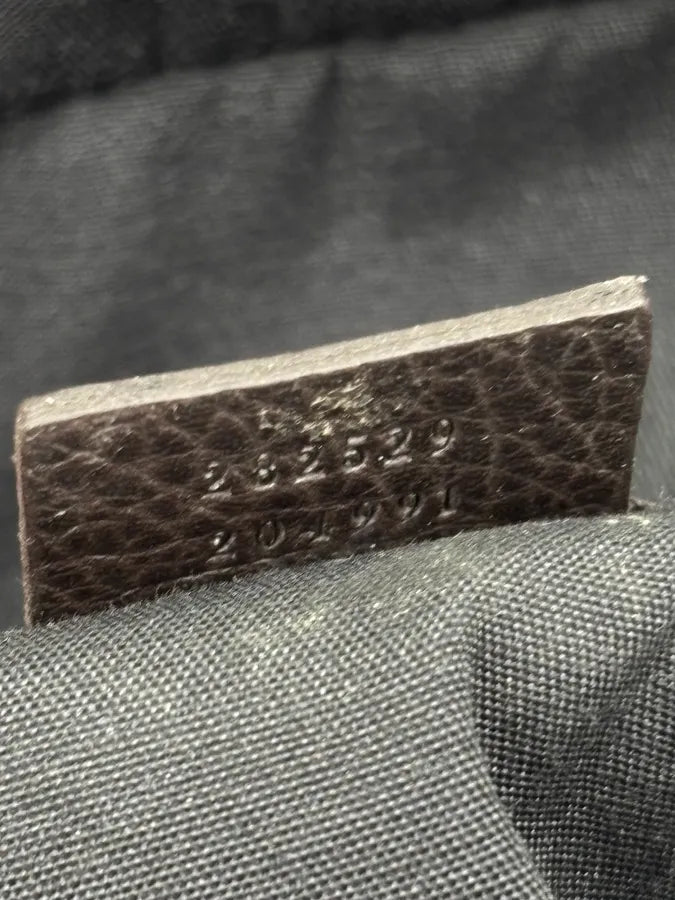 Gucci Brown Canvas GG Monogram Handle Bag NVdNwrK 14