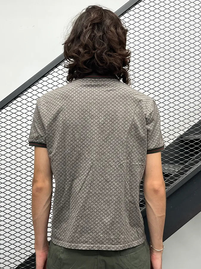 2000s Gucci Brown Monogram Polo dZBANwb 1