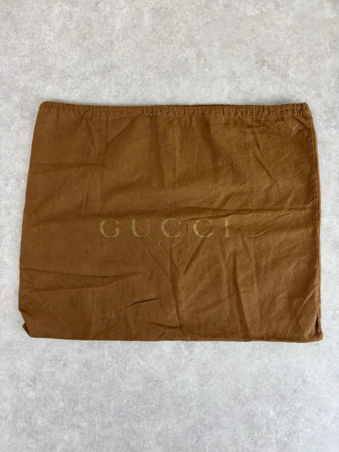 2010s Gucci Brown Leather Python Handle Bag by Frida Giannini GSGTyll 12