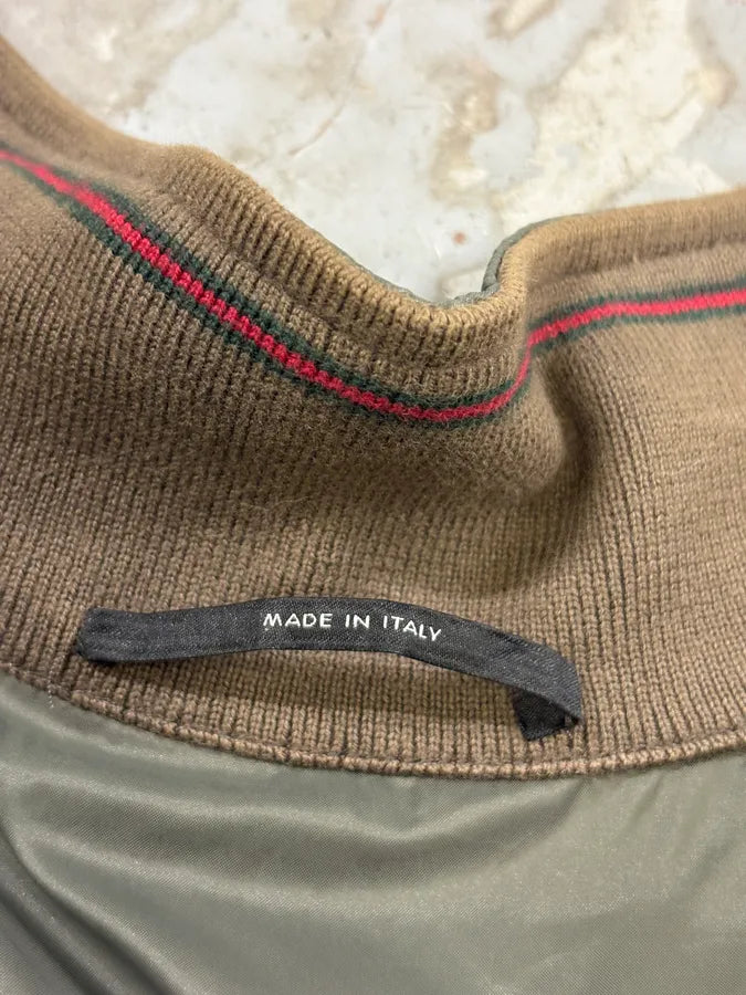 SS2006 Gucci Green Nylon Zip Windbreaker Jacket by Frida Giannini rHVokTZ 10