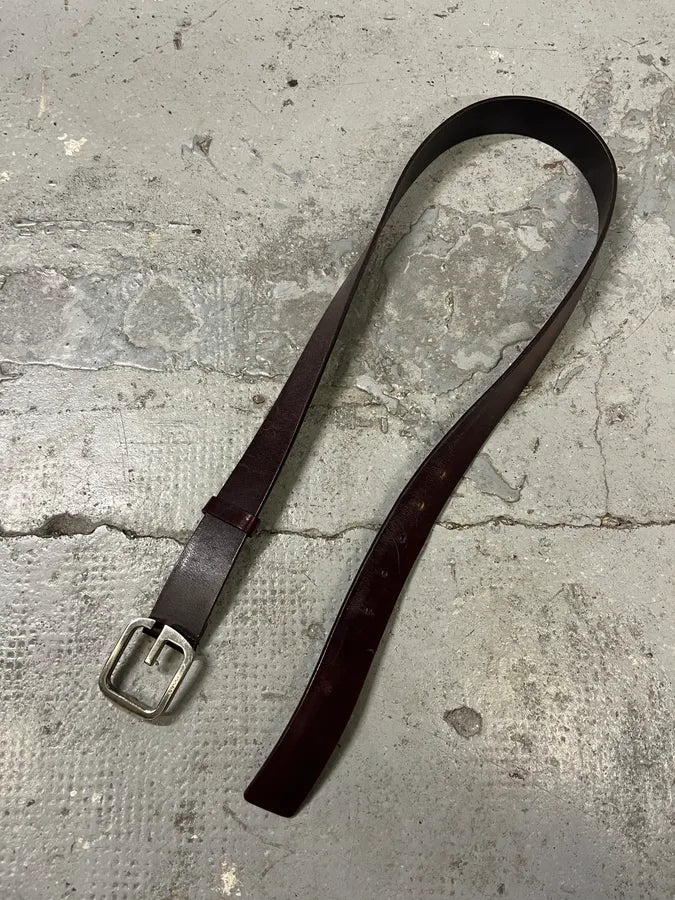 Gucci Brown Signature Leather G Belt (OS) yaqbufx 1