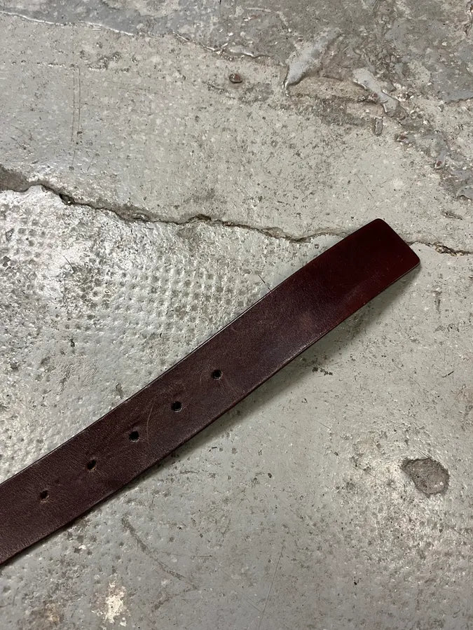 Gucci Brown Signature Leather G Belt (OS) yaqbufx 3