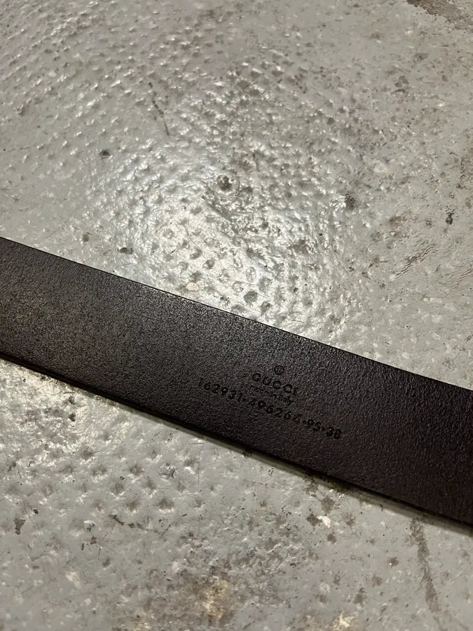 Gucci Brown Signature Leather G Belt (OS) yaqbufx 4