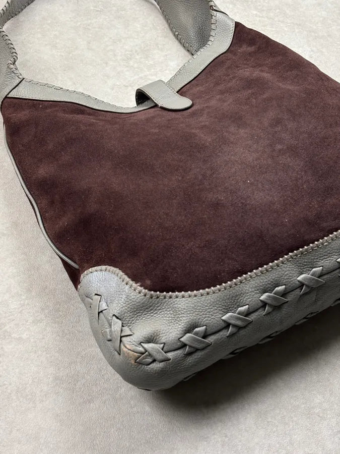 AW2009 Gucci Brown Suede New Jackie Hobo Bag by Frida Giannini UGiVnhJ 14