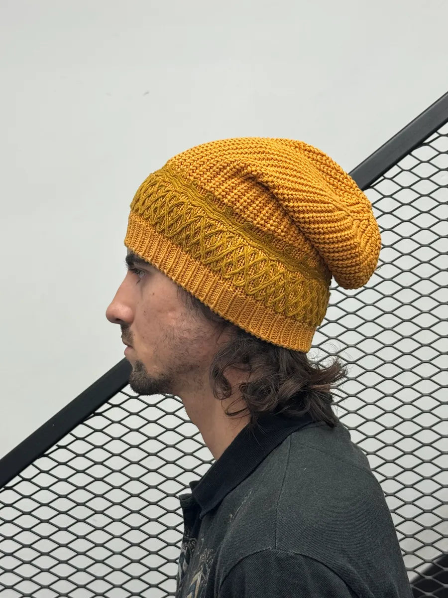 Gucci Cable Knit Yellow Mustard Beanie rDsyTnA 1