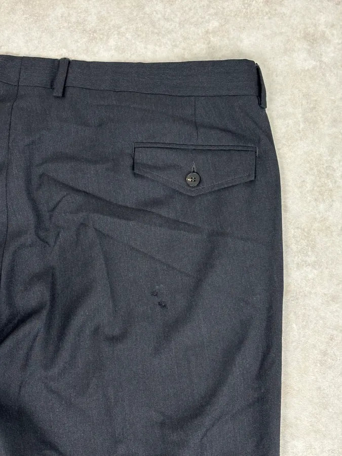 2000s Gucci Black Classy Tailored Pants aSQrEHs 7