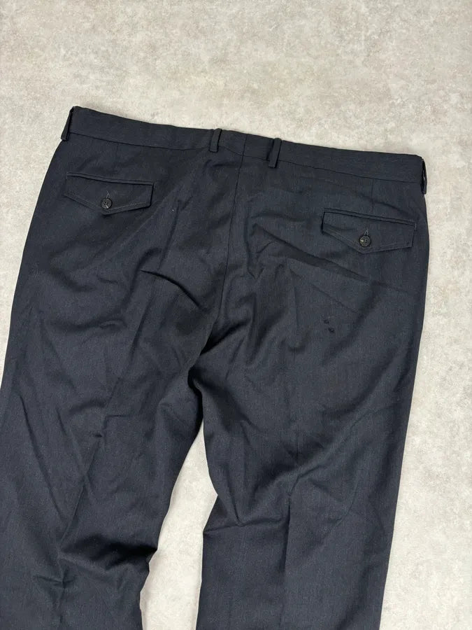 2000s Gucci Black Classy Tailored Pants aSQrEHs 6