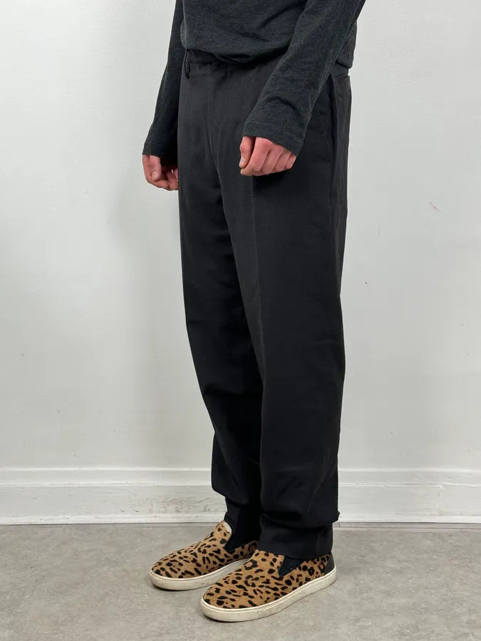 Gucci Classy Navy Wool Tailored Pants EGSgQDU 2