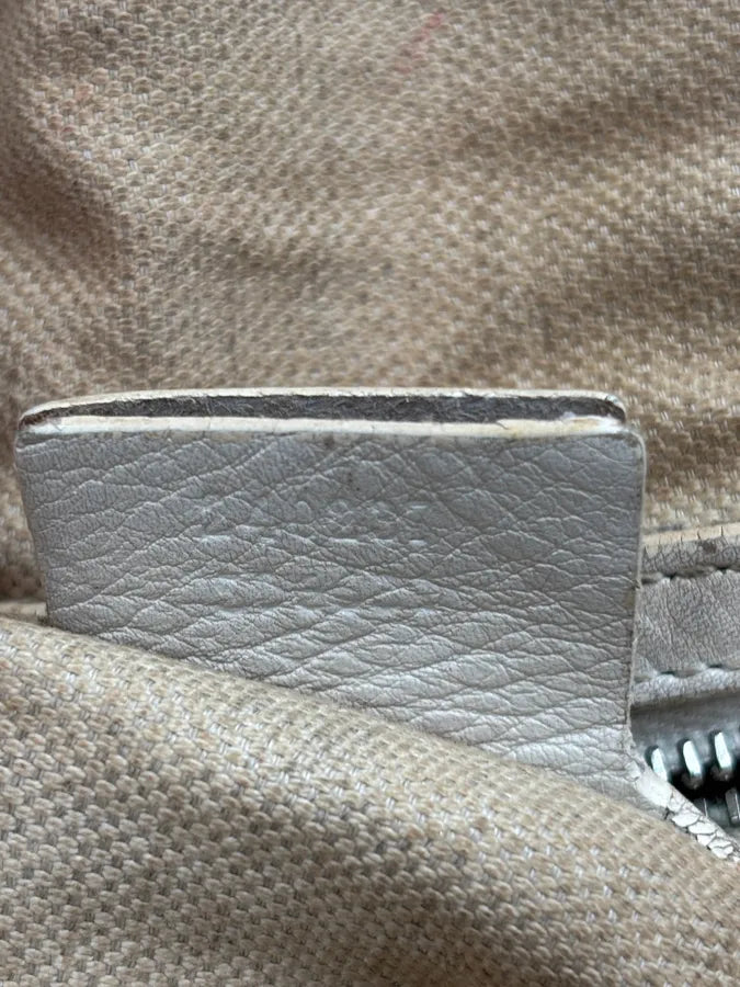 SS2010 Gucci Creamy White Leather Horsebit Shoulder Bag by Frida Giannini pSpINmk 20