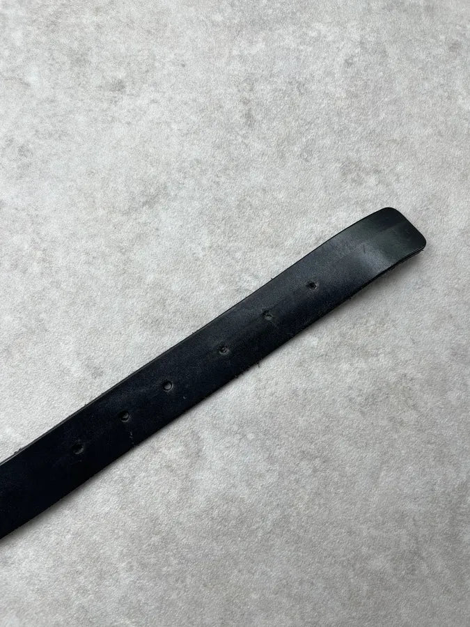 Gucci G-Buckle Black Leather Belt JdQwQlE 5