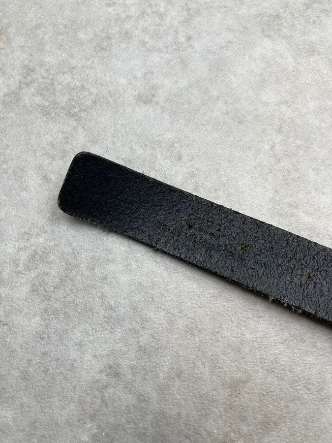 Gucci G-Buckle Black Leather Belt JdQwQlE 6