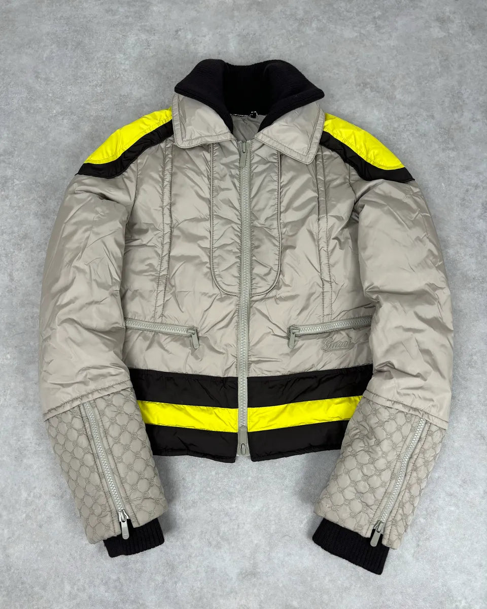 SS2008 Gucci GG Monogram Technical Ski Jacket by Frida Giannini XBkkSpi 0