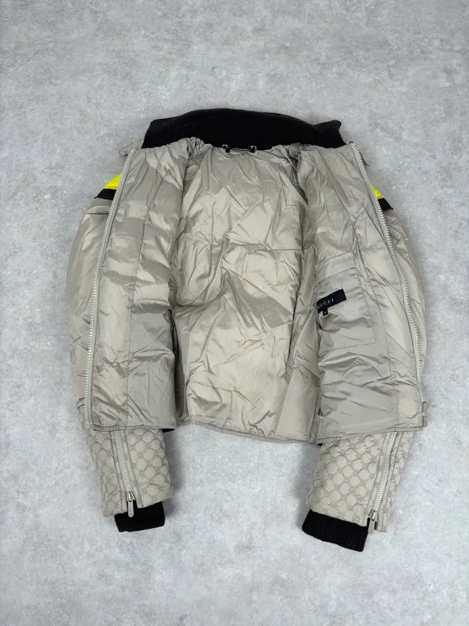SS2008 Gucci GG Monogram Technical Ski Jacket by Frida Giannini XBkkSpi 6