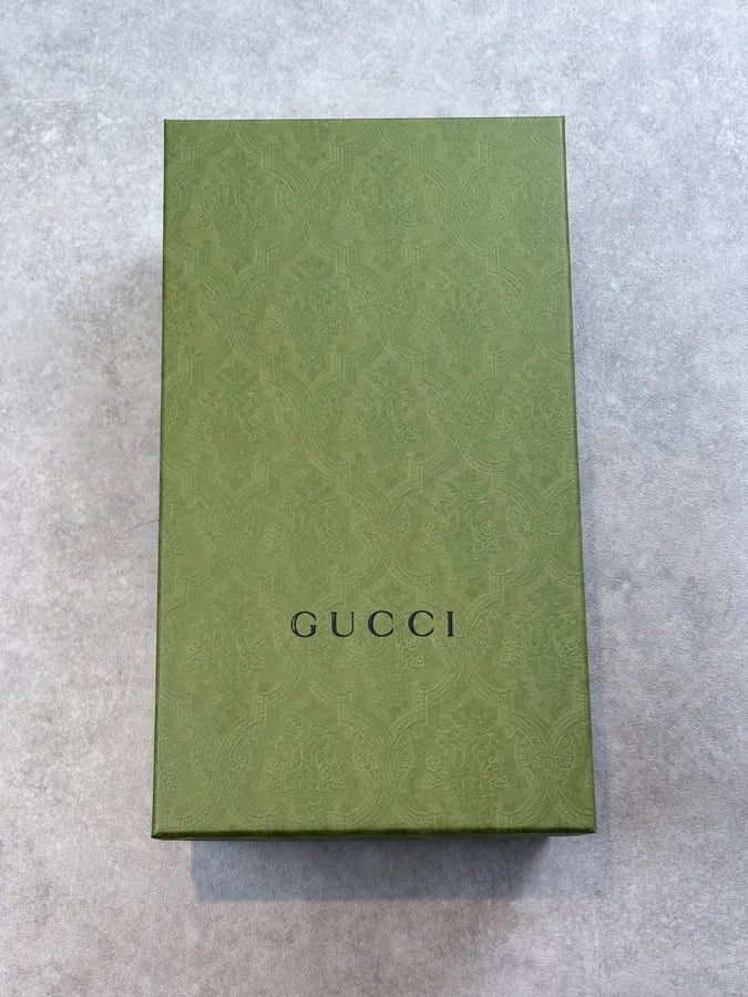 Gucci GG Supreme Tassel Leather Loafers Black PJVfHcj 13