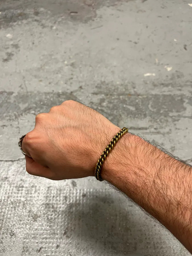 Gucci Gold Color Metal Chain Bracelet zLhcYMn 0