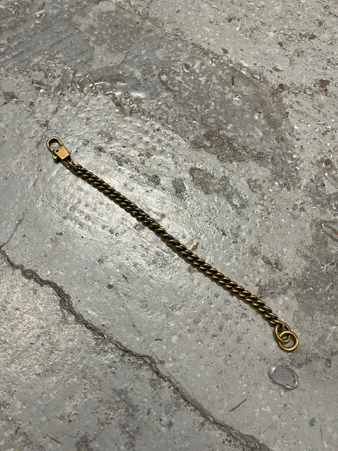 Gucci Gold Color Metal Chain Bracelet zLhcYMn 5