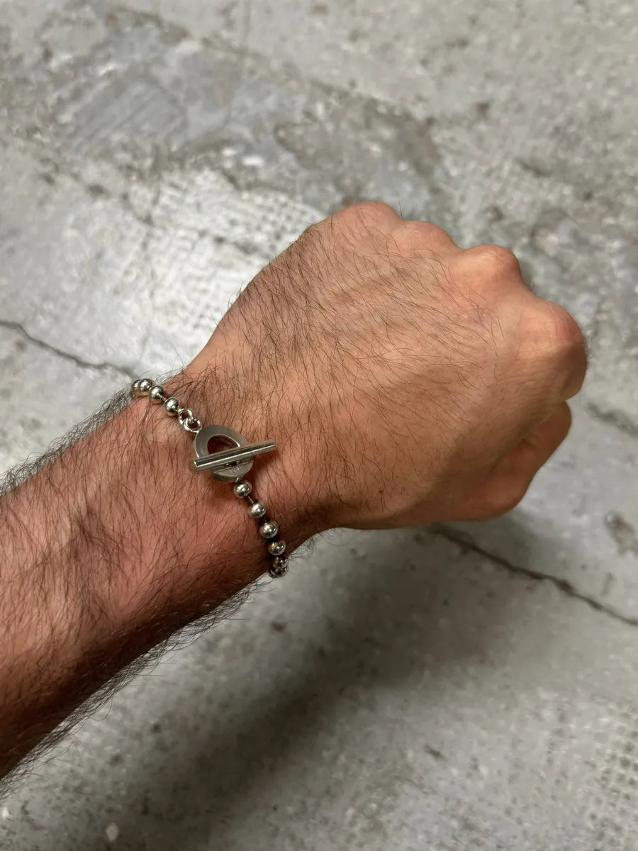 Gucci Grey Anchor Chain Silver 925 Bracelet xrmWfKQ 0