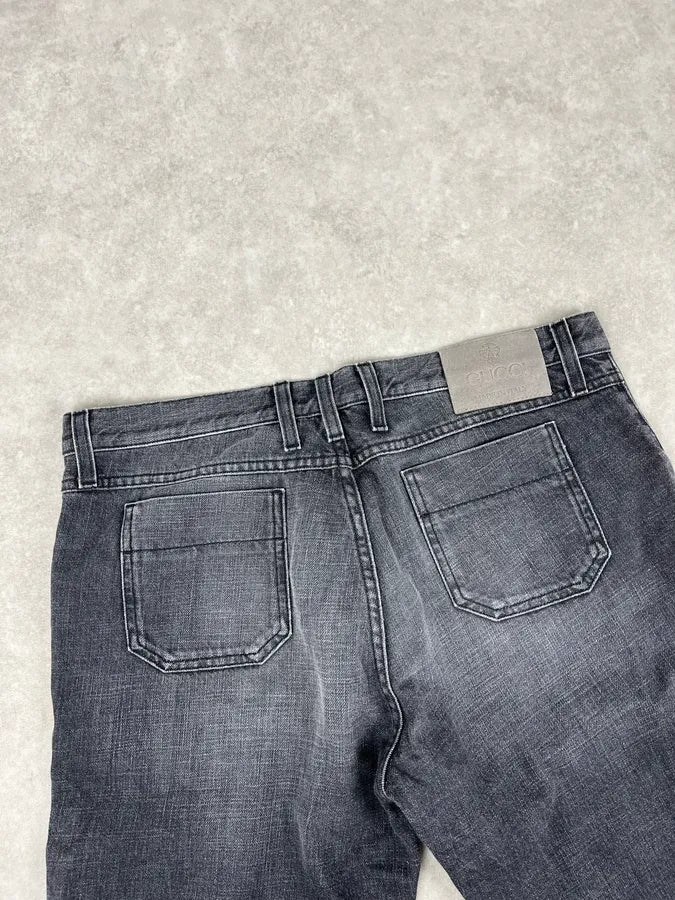 2010s Gucci Grey Denim Straight-Leg Jeans gtAFKeF 7