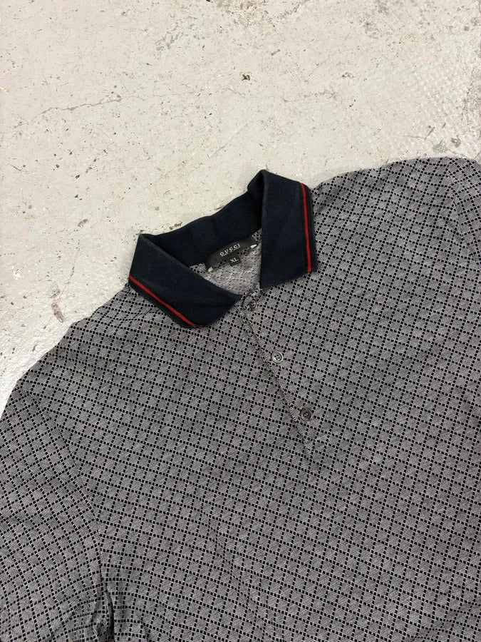 Gucci Grey Polo Shirt JsxWUej 4