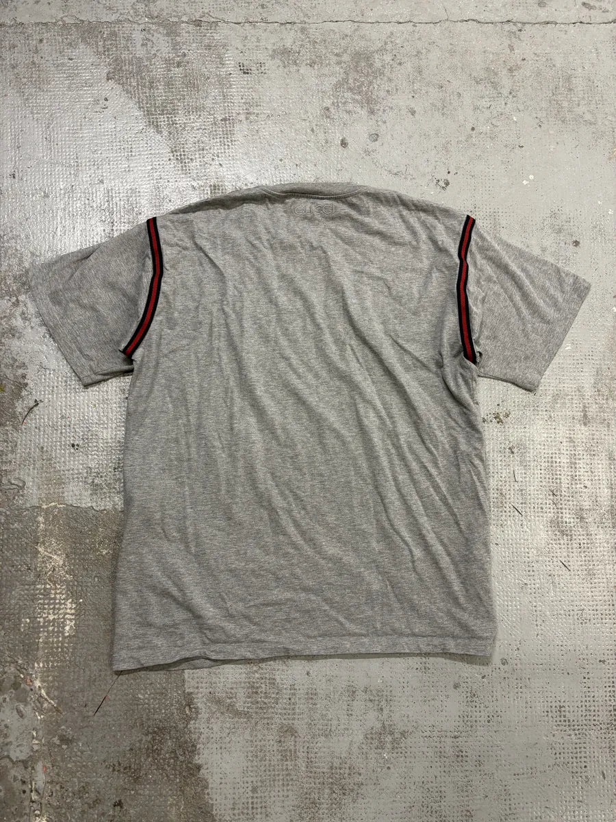 Gucci Grey Signature Cozy T-Shirt ATKgsux 1