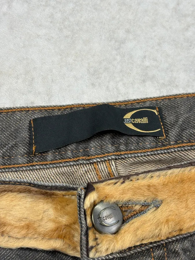 2000s Cavalli Grey Knight Gradiant Denim Jeans  SGJBTVK 9