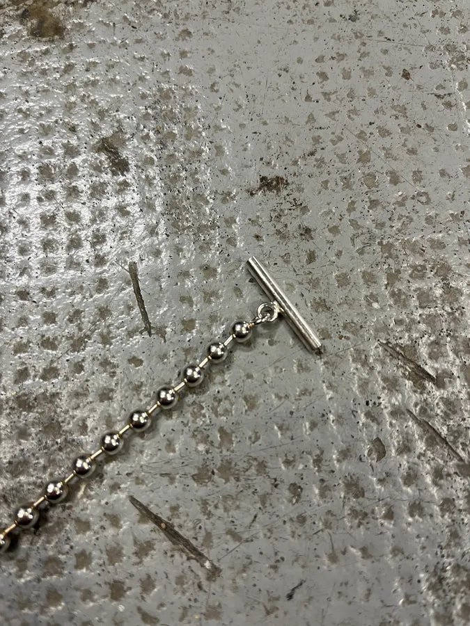 Gucci Grey Silver Bullet Chain Bracelet SGJBTVK 6