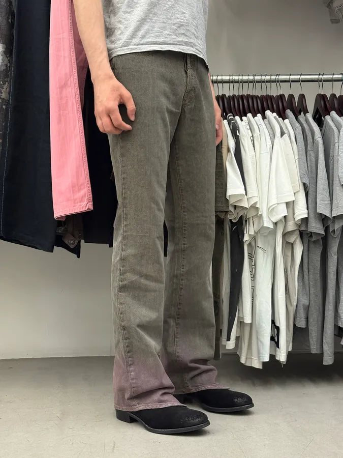 2000s Cavalli Grey Knight Gradiant Denim Jeans  SGJBTVK 2