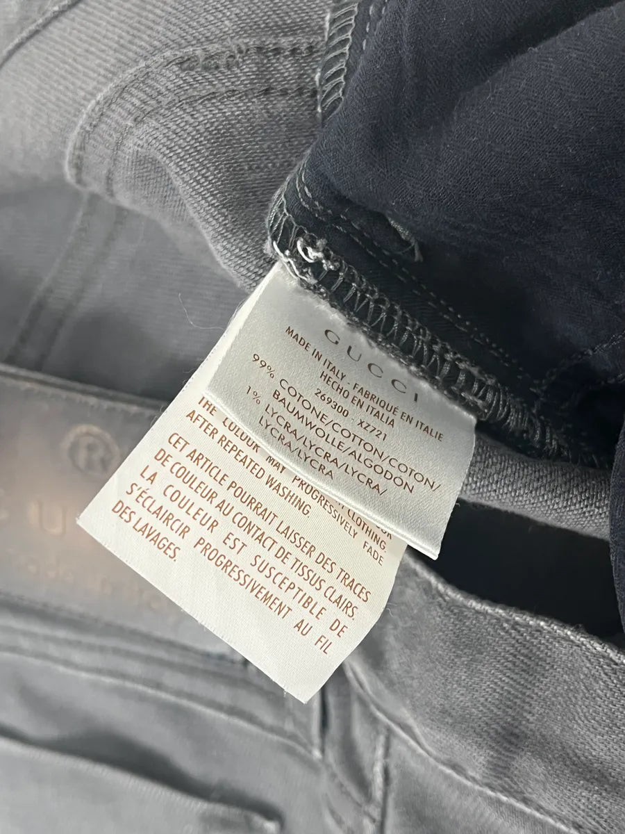 Gucci Grey Slim Denim Jeans rWmNIIt 13