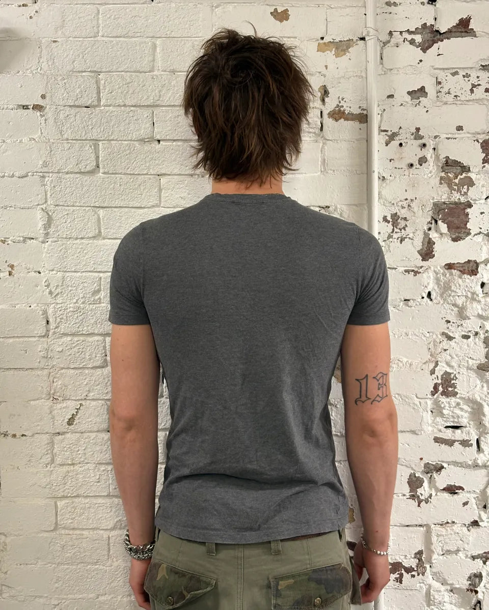 Gucci Grey Striped Signature T-Shirt dIjTjpE 2