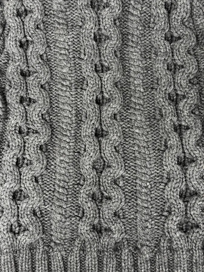 AW2007 Gucci Grey Wool & Fox Fur Zip-Up Sweater by Frida Giannini uUBFiPq 13