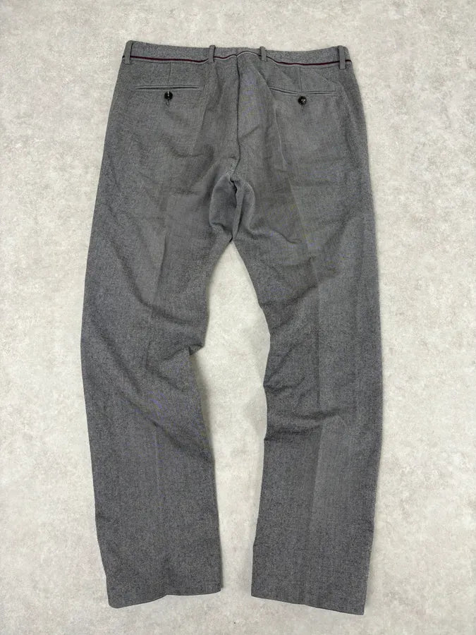 2000s Gucci Grey Classy Tailored Pants rVmFjad 5