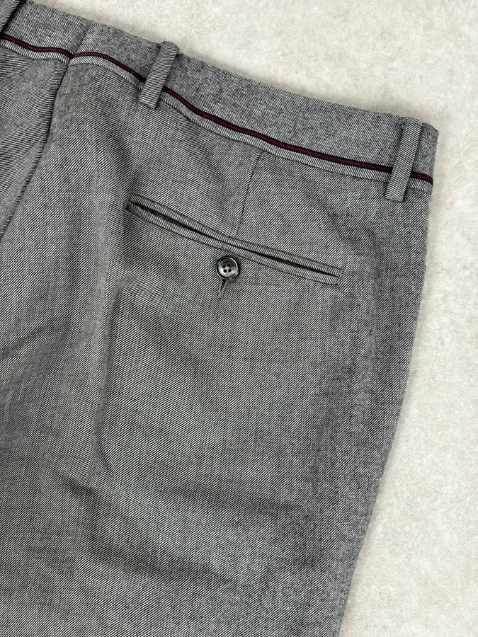 2000s Gucci Grey Classy Tailored Pants rVmFjad 7