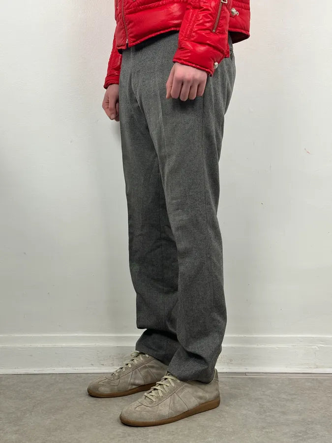 2000s Gucci Grey Classy Tailored Pants rVmFjad 2