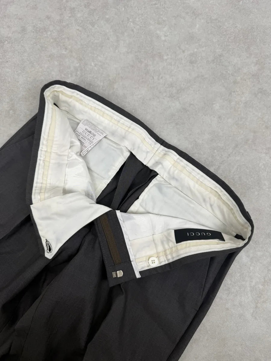 Gucci Grey Wool Premium Tailored Pants BjdPayW 10