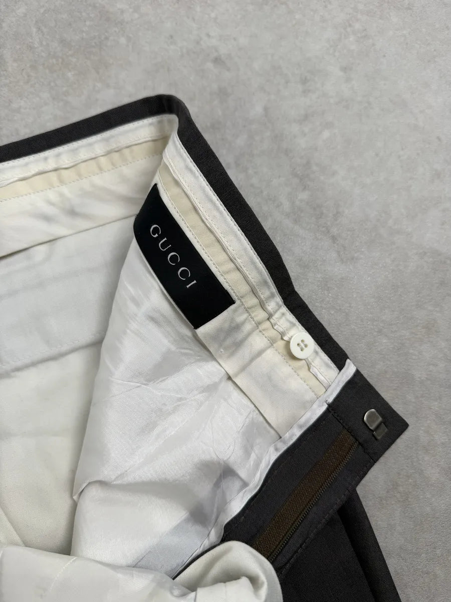 Gucci Grey Wool Premium Tailored Pants BjdPayW 8