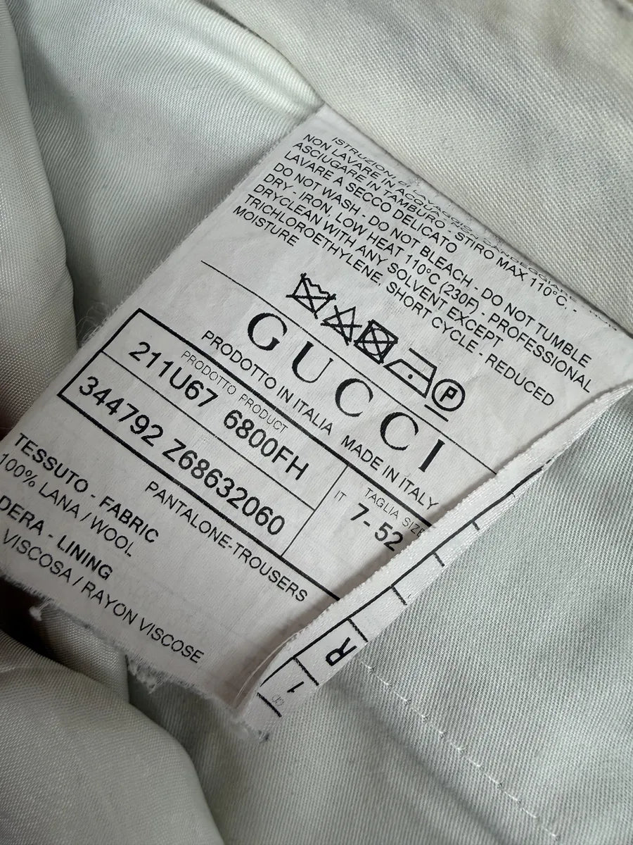 Gucci Grey Wool Premium Tailored Pants BjdPayW 9