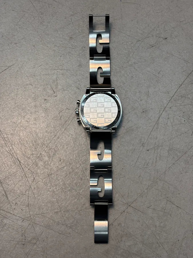 Gucci Grip Red Stainless Steel Quartz Watch eBAdGNM 7