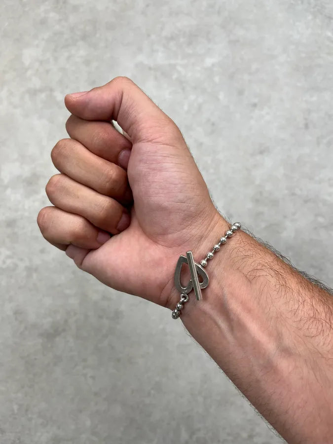 Gucci Heart Silver Anchor Chain Bracelet rwhUDRi 3