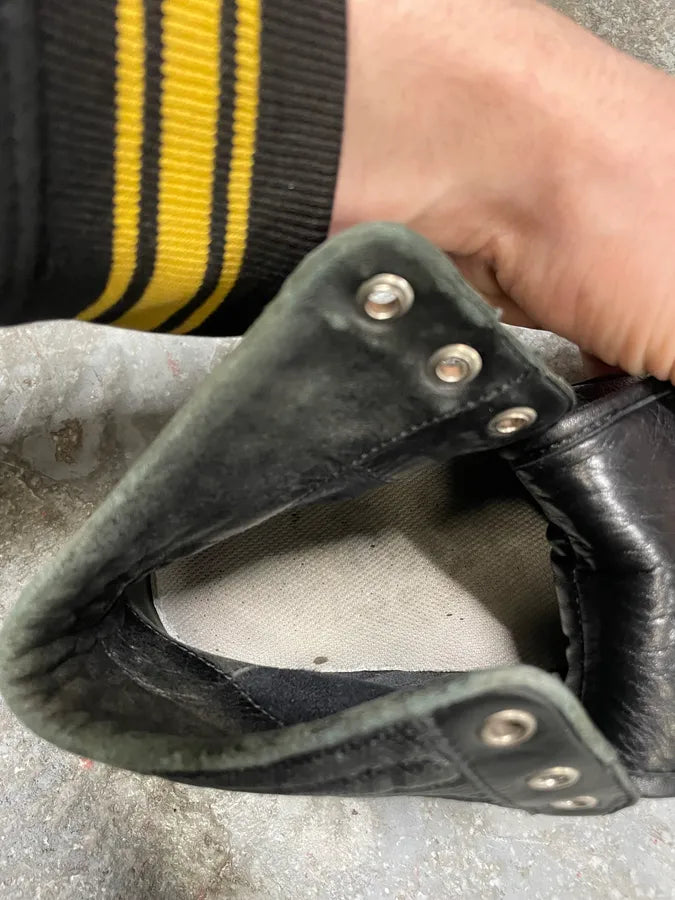 Gucci Italian Black High Sneakers tODxCWR 9