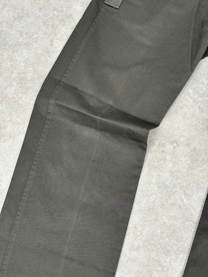 SS2003 Gucci Olive Green Minimalist Pants by Tom Ford pqbWVZM 8