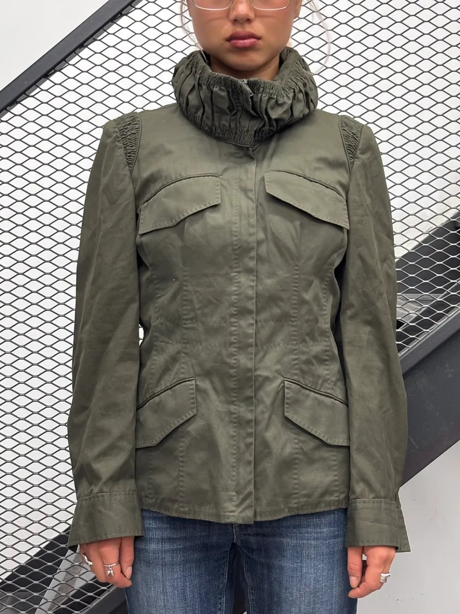 SS2003 Gucci Khaki Green Cargo Light Jacket by Tom Ford gbAuVrv 1