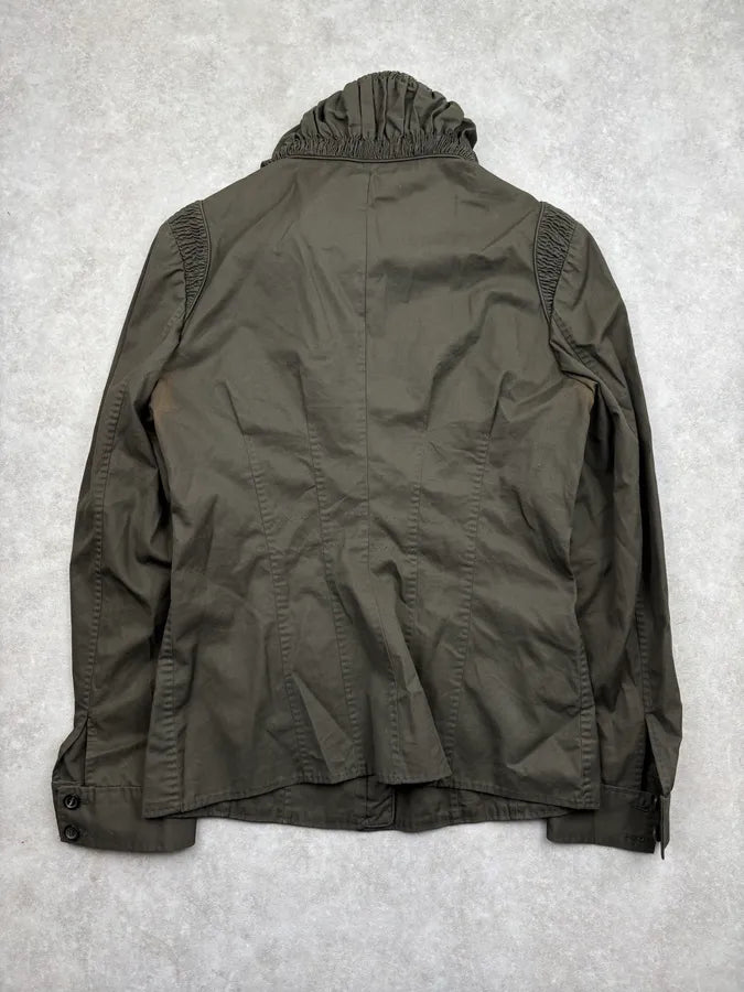 SS2003 Gucci Khaki Green Cargo Light Jacket by Tom Ford gbAuVrv 5