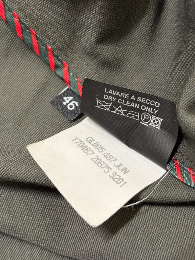 2000s Gucci Military Green Safari Cargo Jacket by Tom Ford eREKBCQ 9