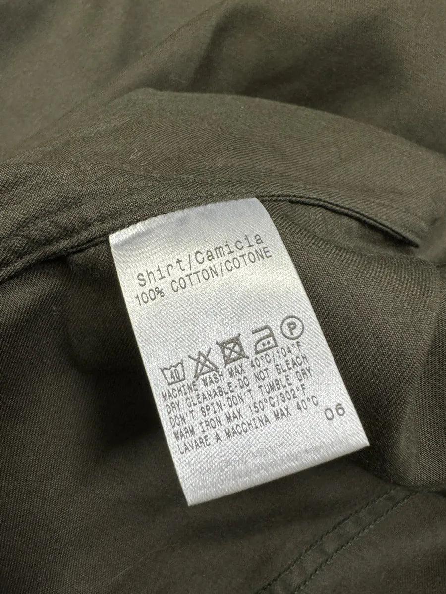 Gucci Khaki Green Military Shirt CNfLoFW 6