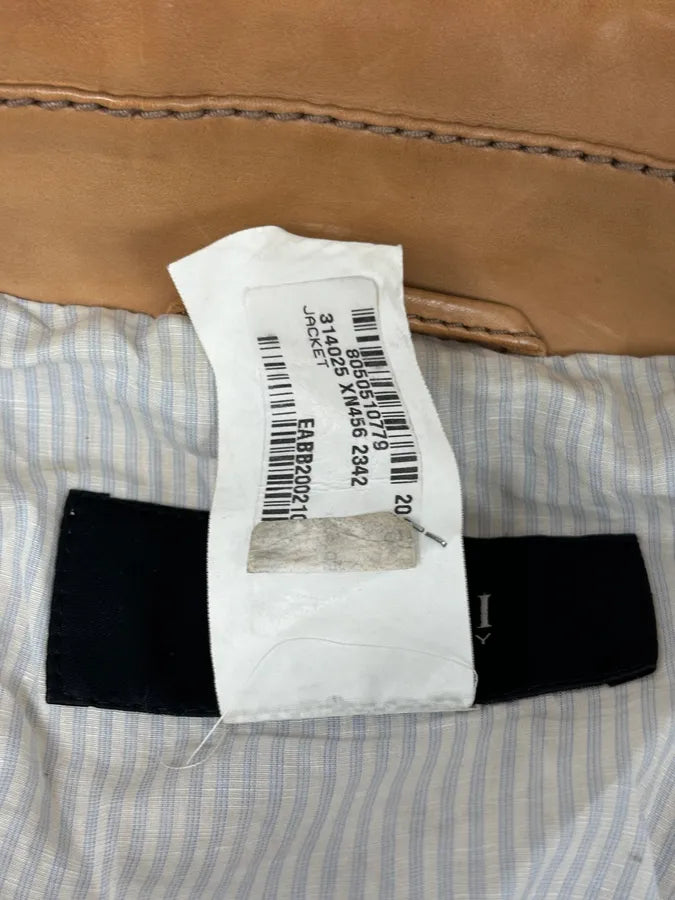 2000s Gucci Light Brown Leather Cargo Jacket igVZEIx 11