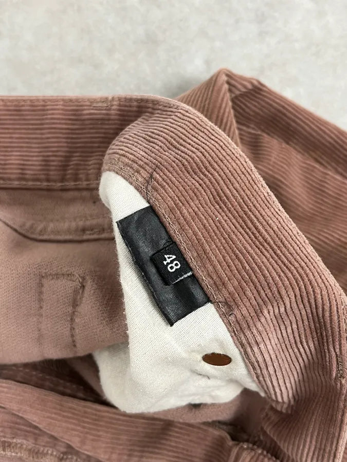 2000s Gucci Light Brown Velvet Pants by Tom Ford NAsQelf 10