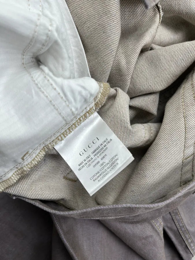 2010s Gucci Light Grey Slim Denim Jeans oAdOsoI 12