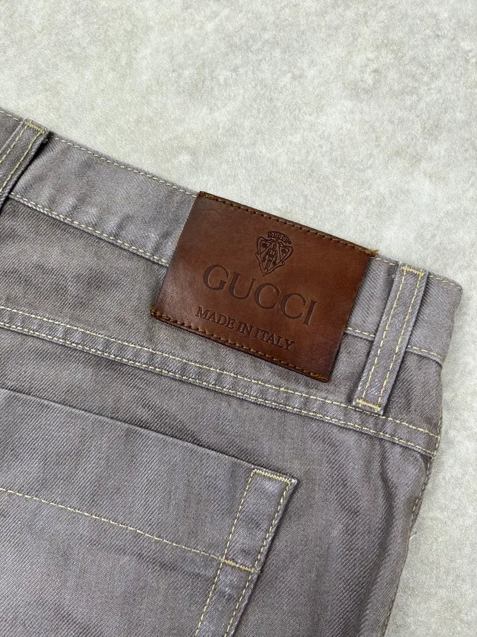 2010s Gucci Light Grey Slim Denim Jeans oAdOsoI 9